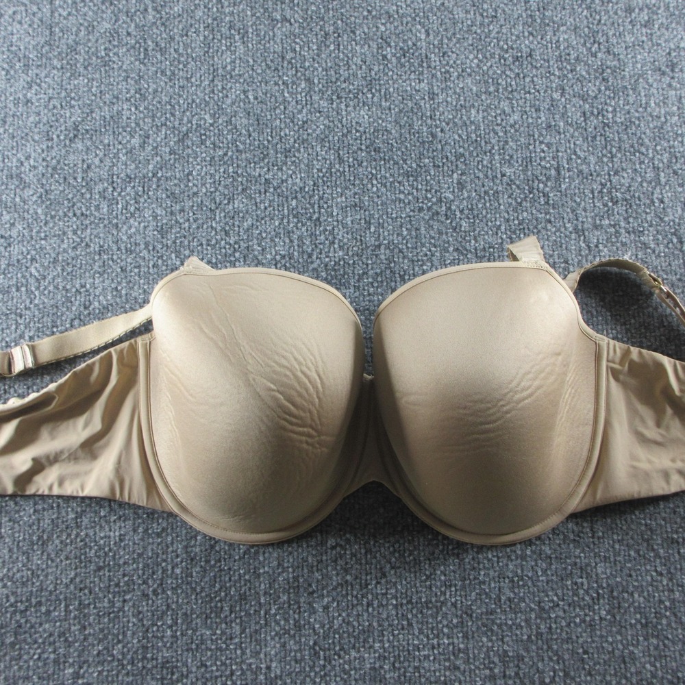 Third Love T-Shirt Bra Womens 42D Beige Padded Underwire Microfiber Everyday